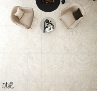 Керамогранит NT Ceramic Zeus Travertine Bianco арт. ZS612NTT9703M (60x120) матовый